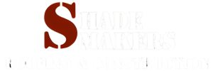 Shade Makers Roofing and Construction Logo
